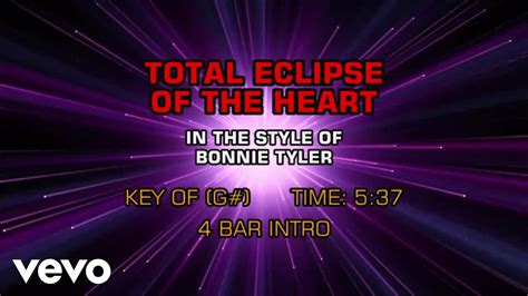 total eclipse of the heart instrumental